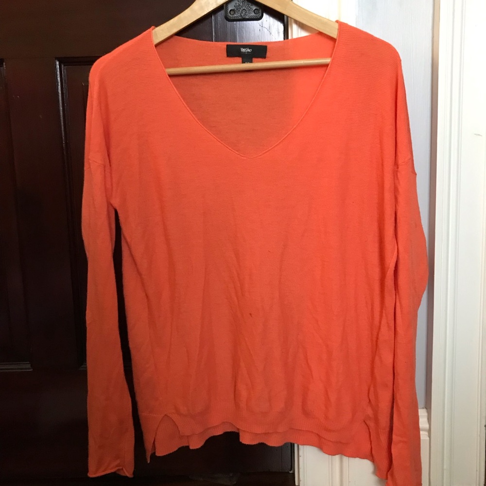 Orange Sweater